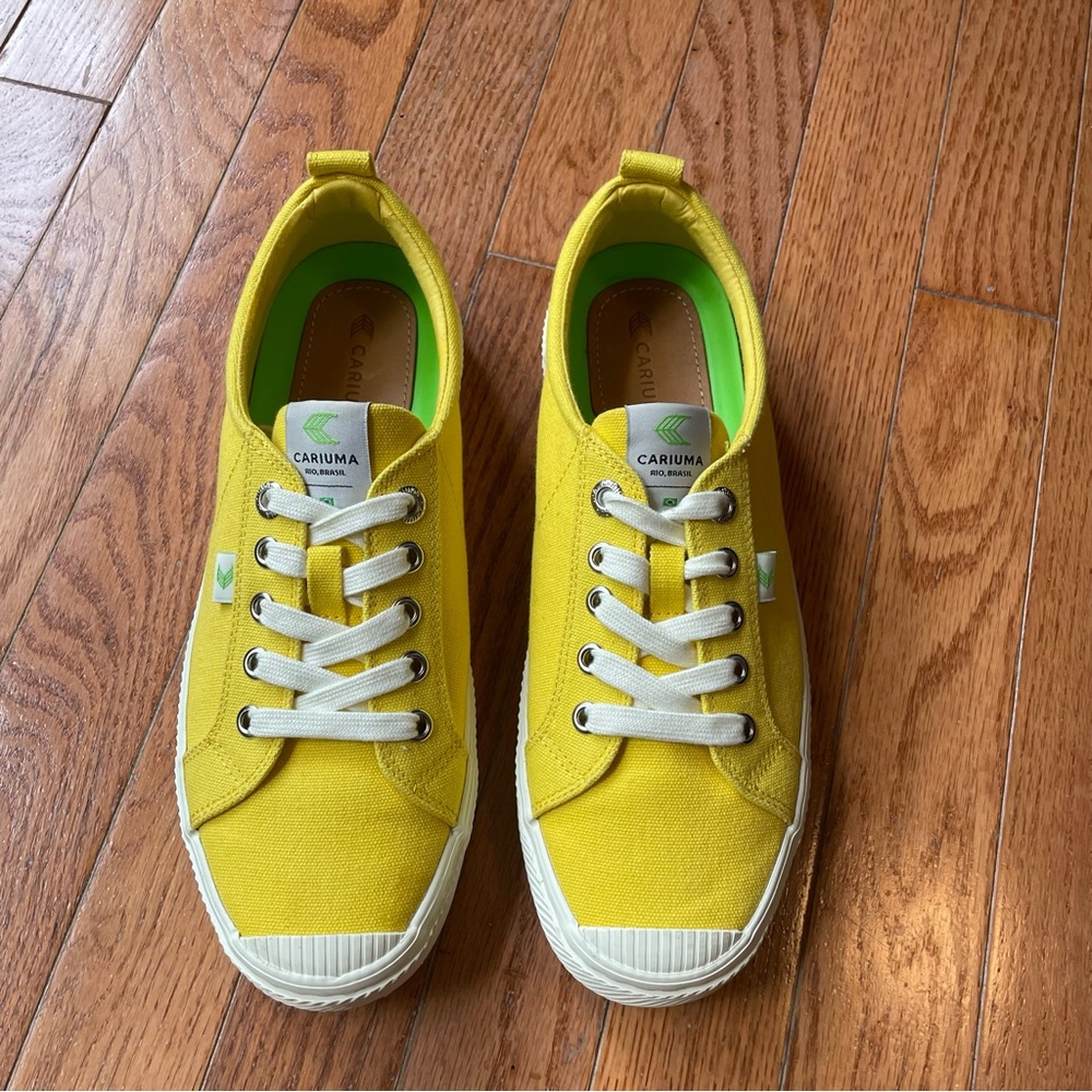 Cariuma OCA low-top canvas sneakers  Yellow Woman's 8.5